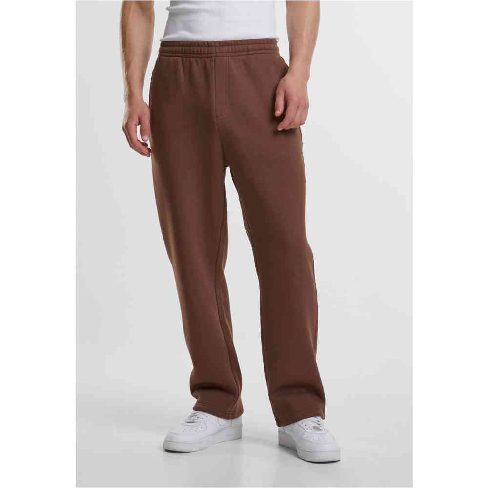 Urban Classics - Fluffy Track pants - Brown